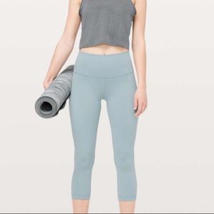 Lululemon Athletica Wunder Under Blue Legging 21”